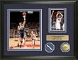 Carlos Boozer 2008 NBA ALL STAR GAME USED NET AND GOLD COIN PHOTO MINT