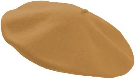 100% Wool Beret Parisian French Solid