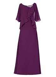 Chiffon Evening Dress/Bridesmaid Dress/Mother-of-the-Bride Dress/Prom Dress/Wedding Party Dress 