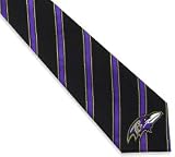 Baltimore Ravens Woven Poly 1 Necktie
