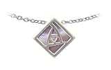 Kit Heath Sterling Silver Pt53 Womens Lilac Shellpendant + Chain