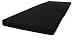 Brand New Solid Black Shikibuton Tri fold Foam Beds 3" Thick X 27" Wide X 75" Long, 1.8 lbs high density resilient white foam, Floor Foam Folding Mats.