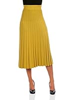 Bleu Marine Falda Jenna (Mostaza)