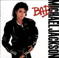 Original album cover of Bad by Michael Jackson