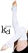 Thigh Hi Ruffled Leg Warmers by KD dance, 28 Inch of Super Stretch With Nylon & Lycra, Durable, Sexy & Warm - In Over 20 Colors To Choose - Made With Attitude In New York City