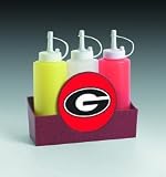 Georgia Bulldogs Party Animal Condiment Caddy Caddie NCAA College Athletics Fan Shop Sports Team Merchandise
