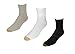 Gold Toe Womens Plus Size Cotton Turn Cuff Ankle Socks (Pack of 3), Shoe Size 8 - 13
