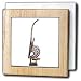 African Art - African Male Chi-Wara - Tile Napkin Holders