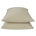Organic Pillowcase Set of 2 - Tan