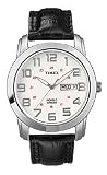 Timex Classics Day/Date Off-white Dial Men's watch #T2N440