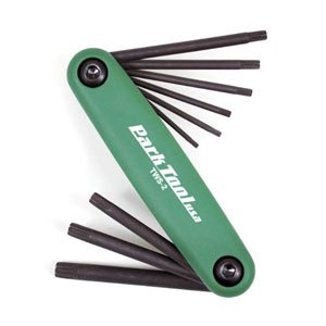 Park Tool Multi-Tool/Hex Wrench Star-Shaped Wrench Set - TWS-2