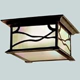 Kichler Distressed Copper Morris Ceiling Mounted Ceiling