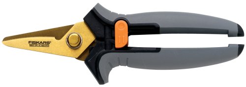 Fiskars 12-7922 6984 No. 8 Titanium Nitride SoftGrip Multisnip