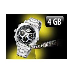OctaCam 5in1-Kamera-Uhr mit 720p HD-Aufl�sung & 4 GB Speicher
