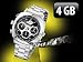 OctaCam 5in1-Kamera-Uhr mit 720p HD-Aufl�sung & 4 GB Speicher