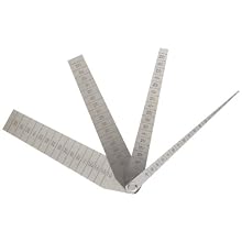 Starrett 267 Taper Gage, Spring Tempered Steel, 1/16" to 1-1/16" Range