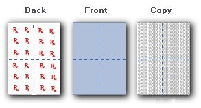 Security / Medical Paper - Perforated (500 Sheets; 8.5 x 11 Inches; Blue; Item # 09545)