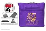 Louisiana State Tigers Quad-One Four Products In One (Blanket, Rain Poncho, Seat Cushion, Tote Bag) from Heritage Sports Marketing