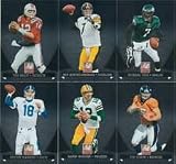 2011 Donruss Elite Football Series Complete Mint 100 Veterans Card Basic Hand Collated Set. Loaded with Stars Including Michael Vick, Aaron Rodgers, Sam Bradford, Tim Tebow, Adrian Peterson, Peyton Manning, Tom Brady and Many Others!