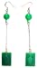 Boucles d'oreilles en Jade