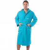 Speedo basic 6094u0034-34 herren bademantel pool himmelblau [m -175 cm]