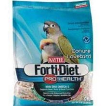 Kaytee Forti Diet Pro Health Food for Conures/Lovebirds, 25-Pound