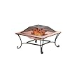 Coleman 5059A720 Back Home 33-Inch Square Fireplace, Copper