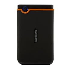 Transcend StoreJet 320 GB externe Festplatte (6,35 cm (2.5 Zoll), SATA) grau