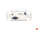 StarTech.com STUTPRXWLA VGA Wall Plate Video Extender Receiver over Cat 5 with Audio