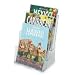 Deflect-O Corporation Products - Three-Tier Magazine Holder, 9-1/2