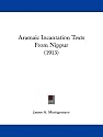 Aramaic Incantation Texts From Nippur (1913)
