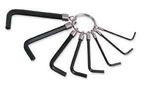 Michigan Industrial Tools MIT Tool 8 piece Hex Key Wrench Set SAE