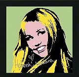 Disney Hannah Montana Secret Pop Star (green) Framed Art