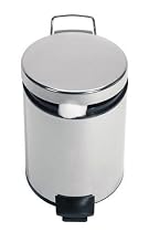 Brabantia Pedal Bin, 5 litre Matt Steel