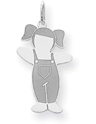 14k White Gold Cuddle Charm. Metal Wt- 1.12g
