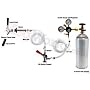 Standard Kegerator Conversion Kit (US Sankey Coupler w/5lb CO2 Tank)