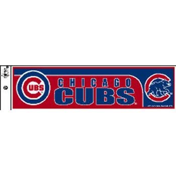 Chicago Cubs Bumper Sticker (Quantity of 2)