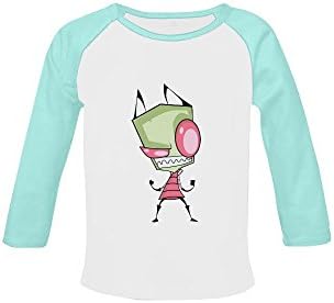 HuaT Fine Hdq Invader Zim Green Baby Organic Long Sleeve Shirt (USA Size)