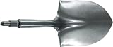 INTELETOOL INTELESHOVEL 529 Interchangeable Professional Grade Tempered Steel Round Point Shovel Head