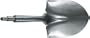 INTELETOOL INTELESHOVEL 529 Interchangeable Professional Grade Tempered Steel Round Point Shovel Head