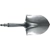 INTELETOOL INTELESHOVEL 529 Interchangeable Professional Grade Tempered Steel Round Point Shovel Head