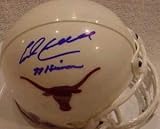 EARL CAMPBELL SIGNED AUTOGRAPHED TEXAS LONGHORNS MINI HELMET + HOLOGRAM