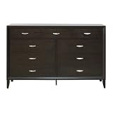 Modus Furniture PE5082 Penthouse Seven Drawer Dresser, Coco