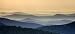 A Hazy Blue Ridge Mountain Morning - Moody Photographic Print by Brendan Reals