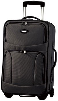 Pathfinder Avenger Xlite 22 Expandable Trolley with Suiter Carry-on Black