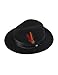 New Mens 100% Wool Black Untouchable Style Fedora Homburg Hat
