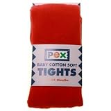 from PEX High Quality Winter Warm Baby Girls Red Tights - 18/24 Months