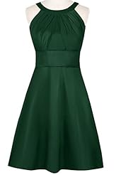 Short Chiffon Halter Prom Dress 