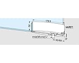 開き戸 建具用 ｱｰｺｽ D26-120-701 スガツネ工業 03028488-001