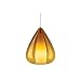 Soleil Pendant Finish: Antique Bronze, Shade: Havana Brown, Mounting Type: Monorail
